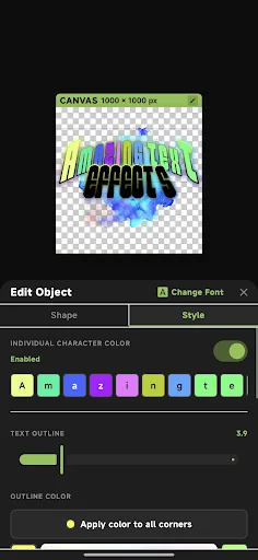 xCanvas 2: Diseño de Fuentes y Logos con IA – Descarga Gratis - Screenshot 6