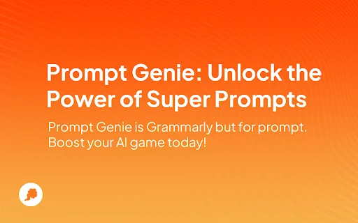 Prompt Genie: Optimiza tus Prompts para IA – Descarga Gratis - Screenshot 1