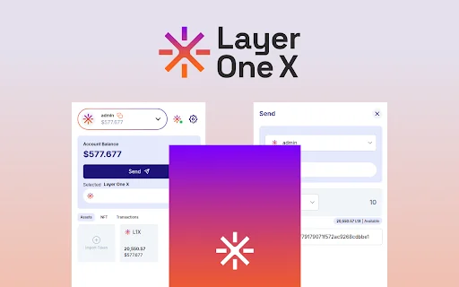 Descargar x_Wallet: Billetera Cripto Multicadena Segura y Rápida - Screenshot 1