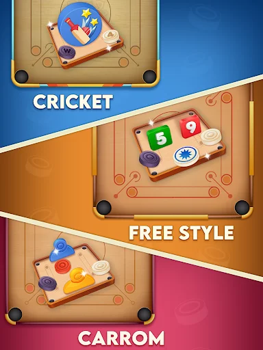 Descargar Carrom Cricket: El Mejor Juego de Mesa y Discos Online - Screenshot 12