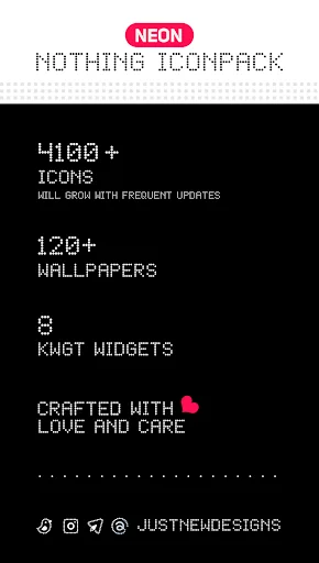 Neon : Dots Iconpack APK – Personaliza tu móvil con estilo único - Screenshot 7