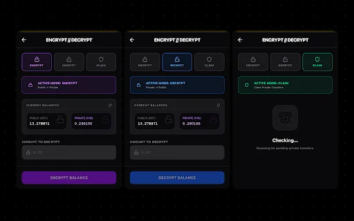 0xio Wallet: La Cartera más Segura para Octra Network – Descarga - Screenshot 4