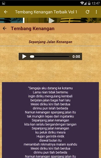 Descargar Koleksi Tembang Kenangan – La mejor música del recuerdo - Screenshot 4
