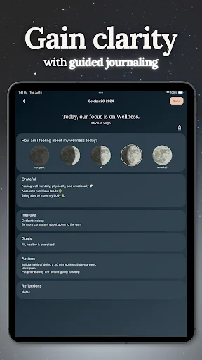 Descarga Luna Focus: Diario Lunar y Crecimiento – Versión 1.9.1 - Screenshot 11