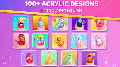 Nail Salon: Makeover Games – Diseño de Uñas Creativo y Divertido - Screenshot 9