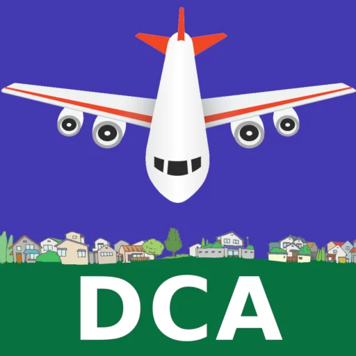 Descarga Washington Reagan Airport DCA – Información de Vuelos