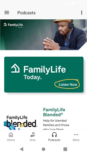 Descarga FamilyLife®: Podcasts y Devocionales Cristianos Gratis - Screenshot 2
