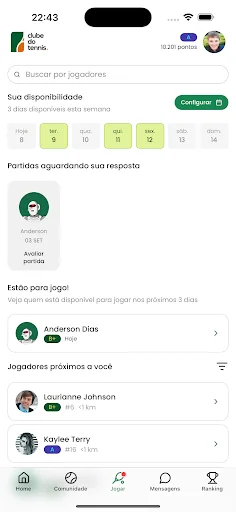 Descarga Clube do Tennis: La Comunidad Definitiva para Tenistas - Screenshot 3