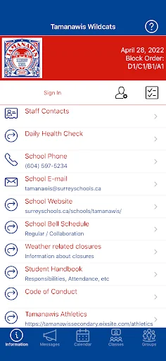 Descargar Tamanawis Wildcats – App Oficial de Educación Gratis - Screenshot 1