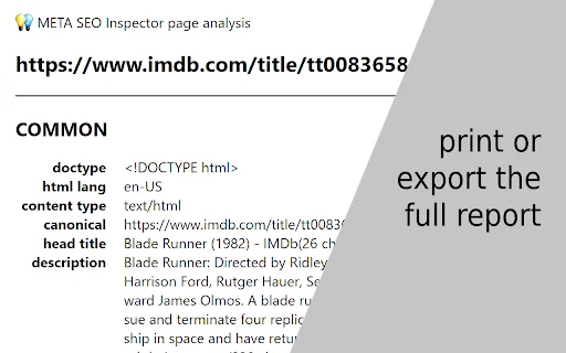 META SEO Inspector: Analiza tu SEO al instante – Descarga Gratis - Screenshot 5