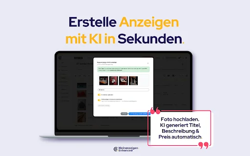 Kleinanzeigen-Enhanced: Optimiza tus Anuncios y Ahorra Tiempo - Screenshot 2