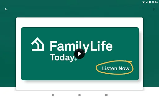 Descarga FamilyLife®: Podcasts y Devocionales Cristianos Gratis - Screenshot 6