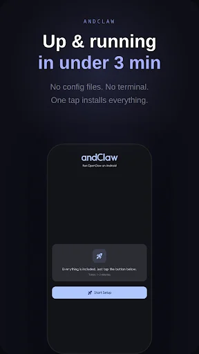 Descargar OpenClaw para Android – Ejecuta OpenClaw en tu móvil - Screenshot 1