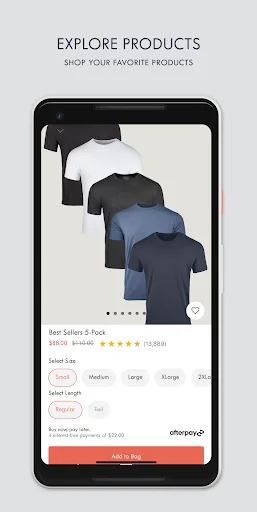 Descarga Fresh Clean Threads: Camisetas de Calidad Premium - Screenshot 4