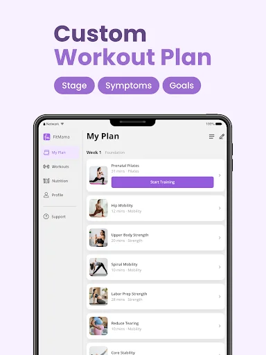 FitMama: Ejercicios para Embarazo y Posparto – Descarga Gratis - Screenshot 16