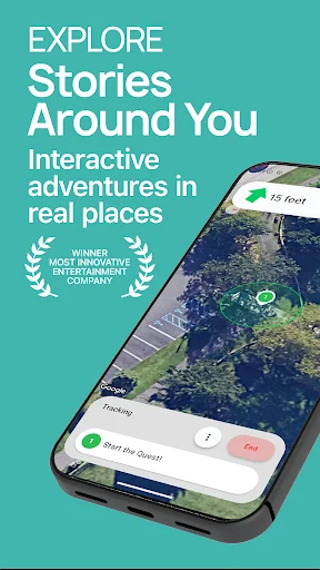 Descarga QuestUpon AR – Explora Historias y Realidad Aumentada - Screenshot 1