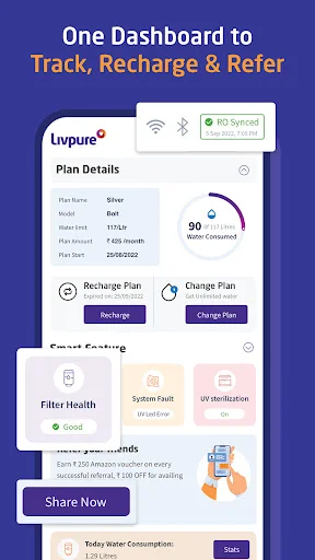 Descarga Livpure Smart: Agua 100% Pura y Saludable en tu Hogar - Screenshot 4