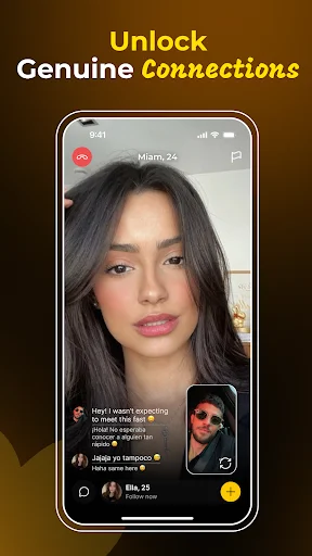 Descargar Lola: Video Chat en Vivo 1v1 – Conoce Gente Real Ahora - Screenshot 3