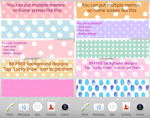 Sticky Memo Notepad Dots: Notas Adhesivas para tu Pantalla - Screenshot 1