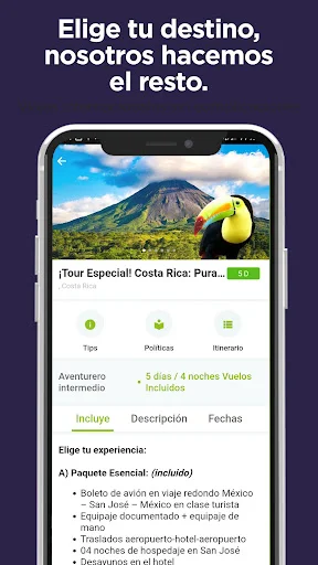 Descarga Mi EAV: Acumula Puntos y Reserva Viajes a México y el Mundo - Screenshot 16