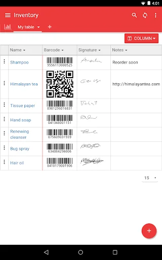 Logmedo Database and Form: Crea Bases de Datos Sin Programar - Screenshot 9
