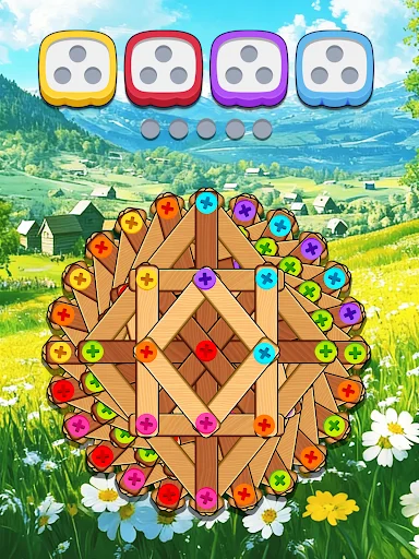 Descarga Unscrew Nuts Sort: Pin Puzzle – El Mejor Juego de Ingenio - Screenshot 9