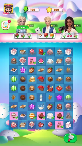 Descargar Sweet Merge Land – Reconstruye el Reino de Dulces - Screenshot 2