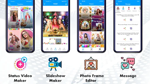 Birthday Video Maker con Música – Crea Videos de Cumpleaños - Screenshot 1