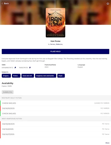 Descarga Nassau Public Libraries App – Acceso a Libros y Recursos - Screenshot 16