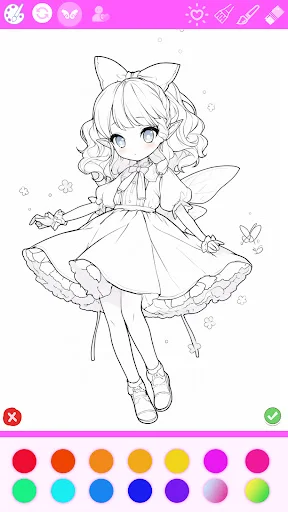 Coloring Book: Draw Princess – Descarga Juegos de Colorear Gratis - Screenshot 12
