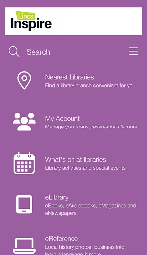 Descarga Lincs Inspire Libraries – Acceso a Libros y Recursos - Screenshot 1