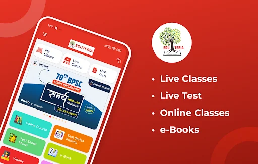 Descargar EDU TERIA APK: La Solución Integral para Exámenes PSC - Screenshot 1