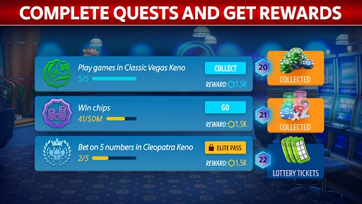 Descargar Vegas Keno by Pokerist – El Mejor Keno de Casino Gratis - Screenshot 6