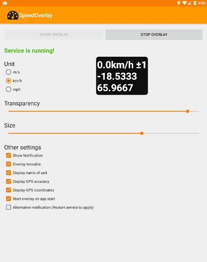 Speed Overlay: Velocímetro GPS Preciso en tu Pantalla – Descarga - Screenshot 10