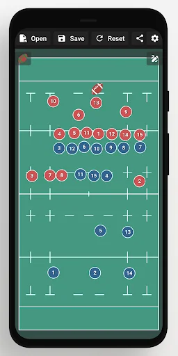 Rugby Tactic Board: Planifica tus jugadas de rugby fácilmente - Screenshot 3