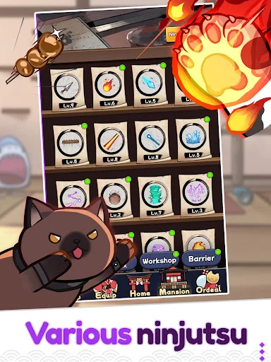 Descargar Ninja Defenders : Cat Shinobi – Juego de Defensa Gratis - Screenshot 9