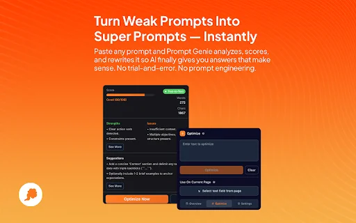 Prompt Genie: Optimiza tus Prompts para IA – Descarga Gratis - Screenshot 4