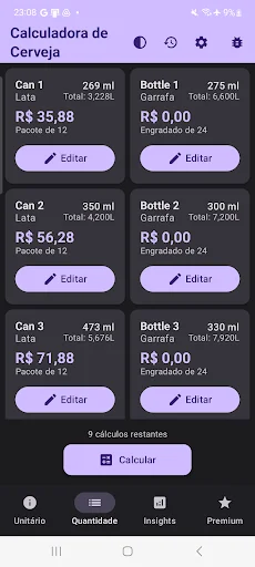 Calculadora de Cerveja: Ahorra Dinero en tus Compras de Cerveza - Screenshot 6