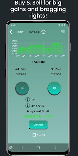 Crypto Tap: Domina el Mercado Bitcoin con este Simulador Divertido - Screenshot 3