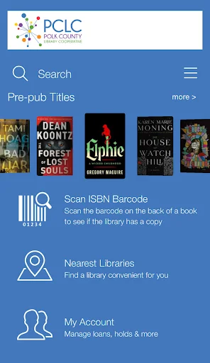 Descarga Polk County Library Co-op – Accede a Libros Gratis - Screenshot 1
