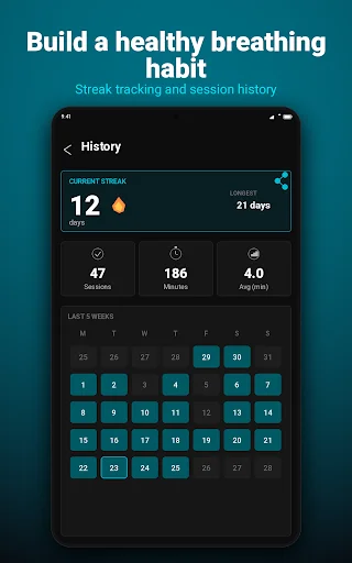 Breathwork Pro: Ejercicios de Respiración – Mejora tu Salud Hoy - Screenshot 24