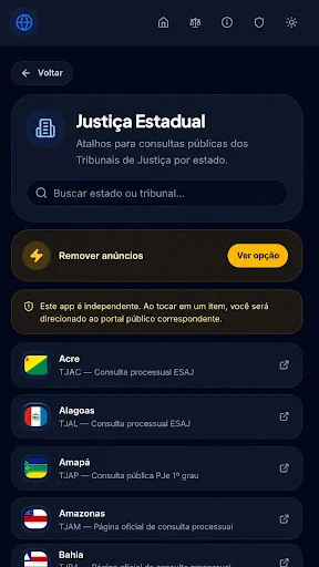 Descargar ProcessoBR: Guía de Procesos – Accesos Directos Gratis - Screenshot 23