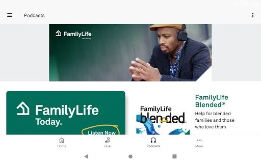 Descarga FamilyLife®: Podcasts y Devocionales Cristianos Gratis - Screenshot 5