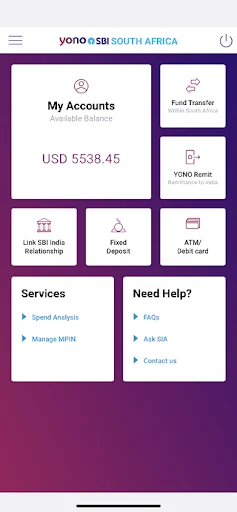 Descarga YONO SBI South Africa: Gestión Bancaria Segura y Rápida - Screenshot 1