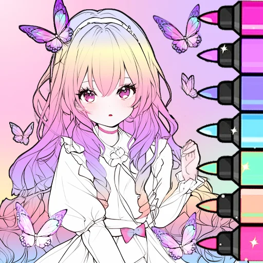 Coloring Book: Draw Princess – Descarga Juegos de Colorear Gratis