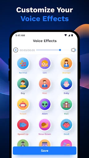 Descarga AI Voice Changer – Prankster: Cambiador de Voz Divertido - Screenshot 15