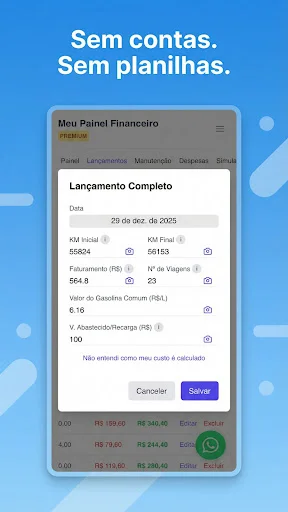 Descarga Roda Lucro: Gestión Financiera para Conductores - Screenshot 5