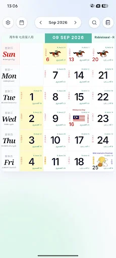 Descarga Malaysia Calendar 2026 Lite: Calendario de Festivos - Screenshot 6