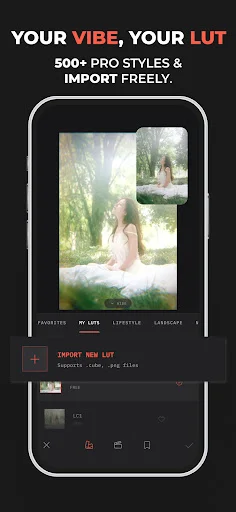 Modipix: Editor de Fotos Retro y LUTs 3D – Descarga Gratis - Screenshot 1