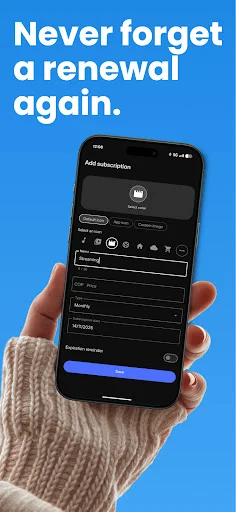 Subtrack: Gestiona tus suscripciones – Controla tus pagos y ahorra - Screenshot 3